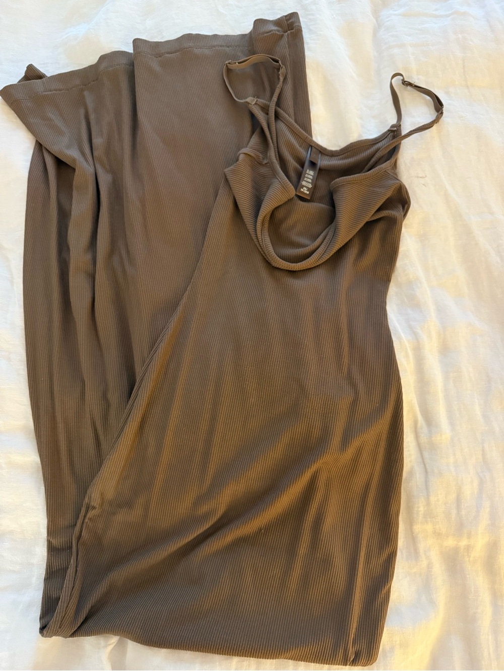 Skims Soft Lounge Long Slip Dress